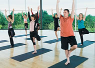 Yoga in der Gruppe